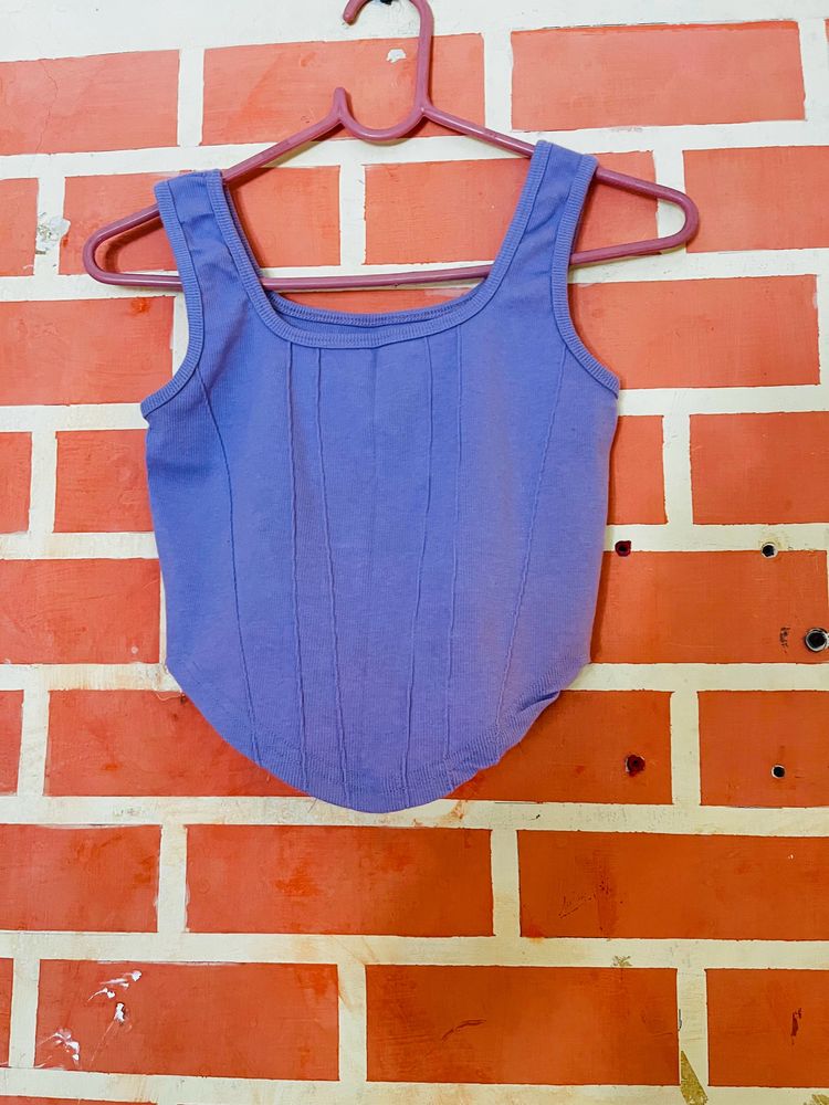 Lilac Sleeveless Tank Top