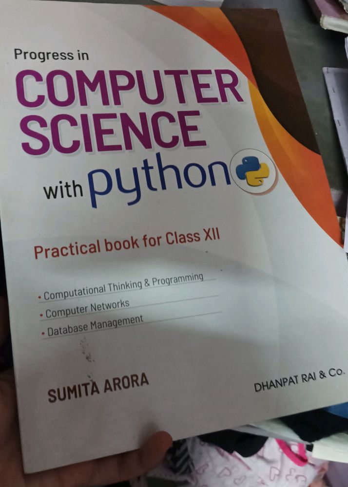 CS Python Class 12th Practical Book