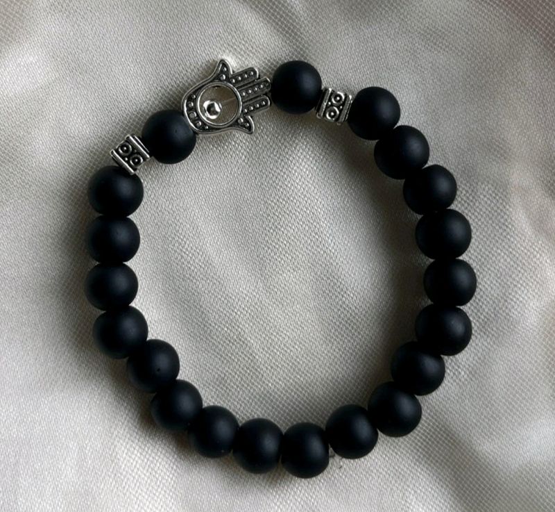 Black Bead Bracelet 🖤