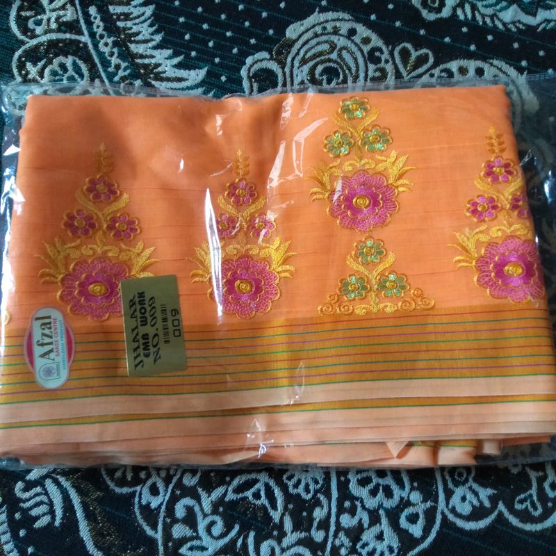 New Beautiful Soft Cotton Saree 😍😍