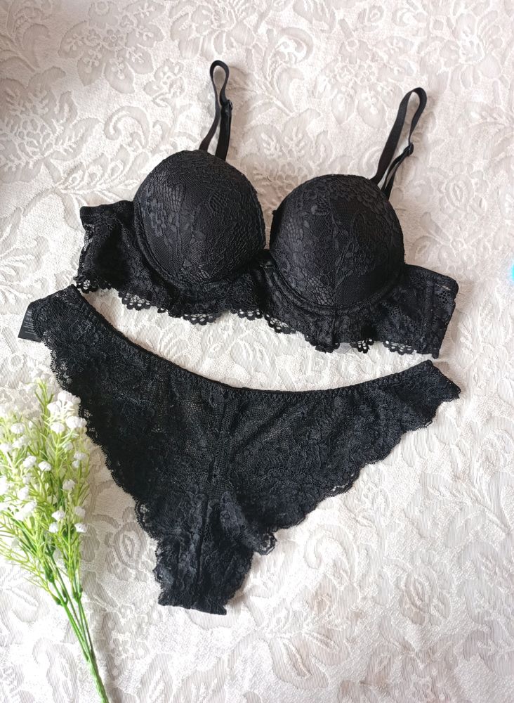 Beutiful Net Bra Panty Set