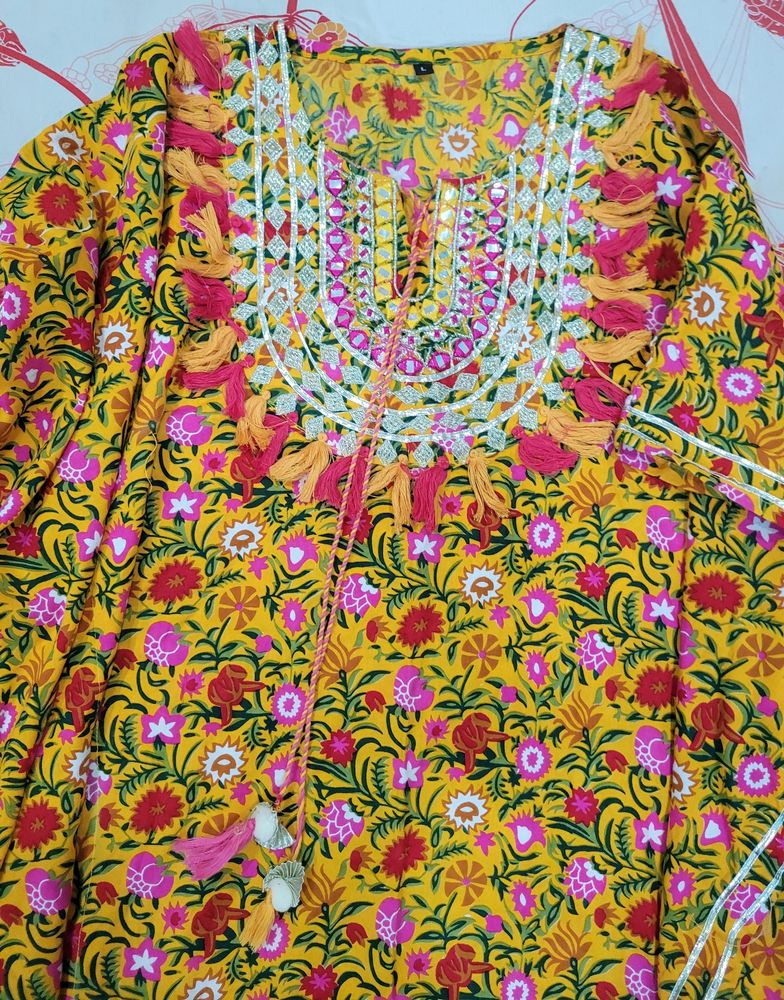 Vibrant Kaftan Kurti ✨️