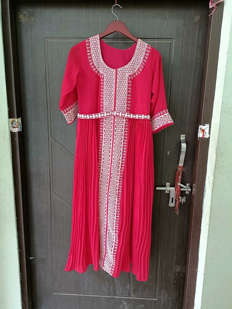 Dress Dark Pink