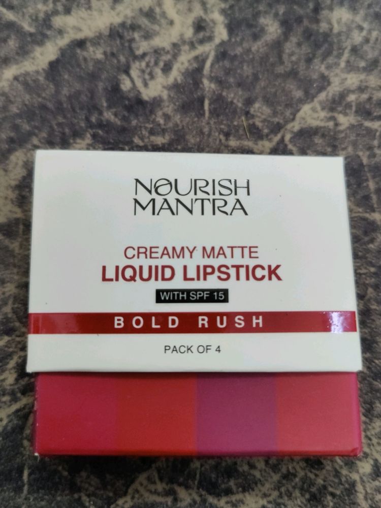 Nourish Mantra Liquid Lipstick