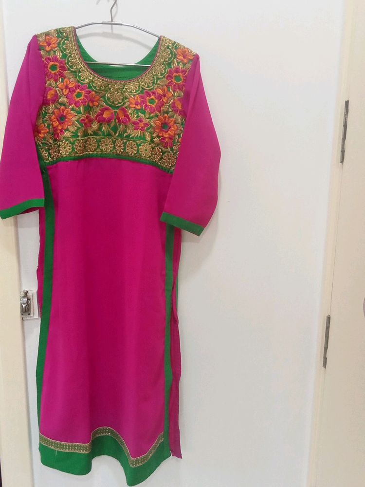 Pink Kurti