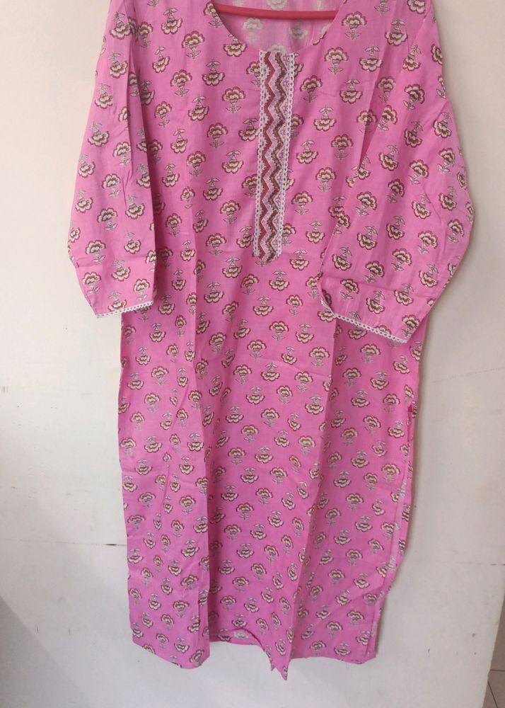 W Kurti Palazzo Set