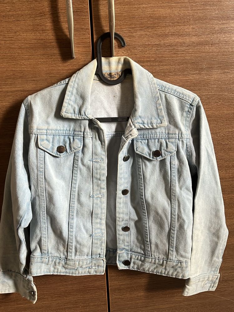 Denim Jacket Light Blue Color