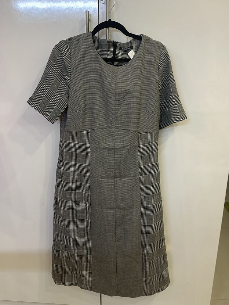 16T NEXT never Worn Grey Checked Formal Dress