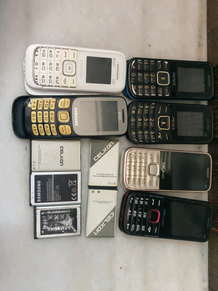 6 Mobile Phone Dead And 5 Battery Long Time No Use