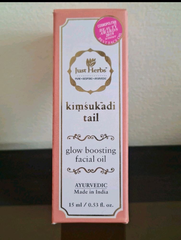 Just Herbs Kimsukadi Tail Boosting Facial Oil 30ml