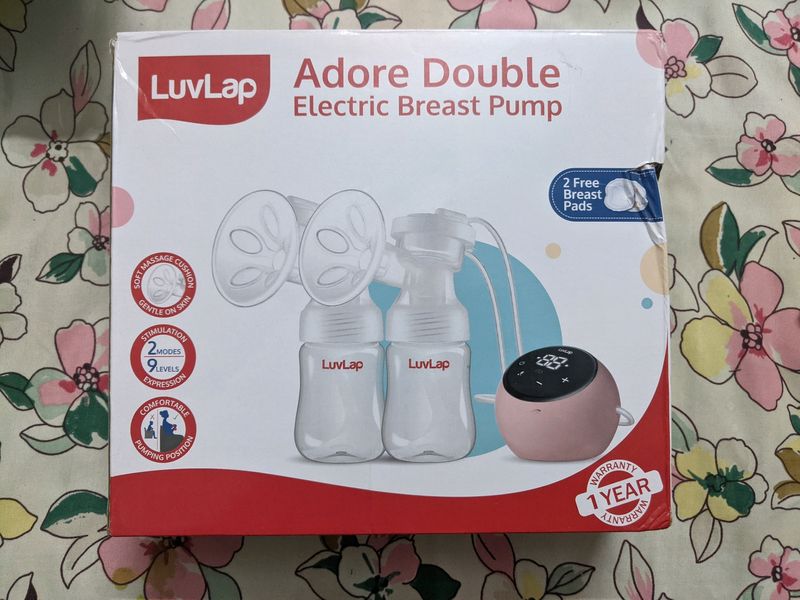 Brand New Luv Lap Double Electric Breast Pump