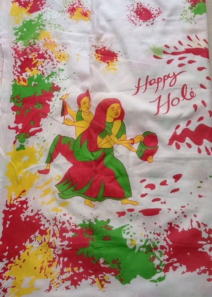 Holi Special Saree