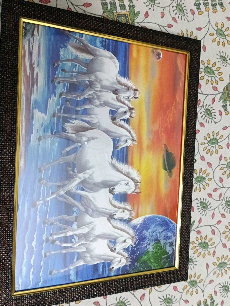 Vastu Seven Horses Running