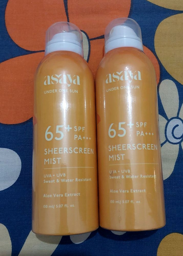 2 Sunscreen 65SPF By Asaya PREMIUM BEAUTY