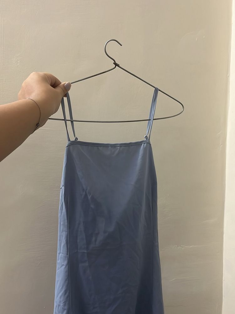 Backless Knot Slip dress