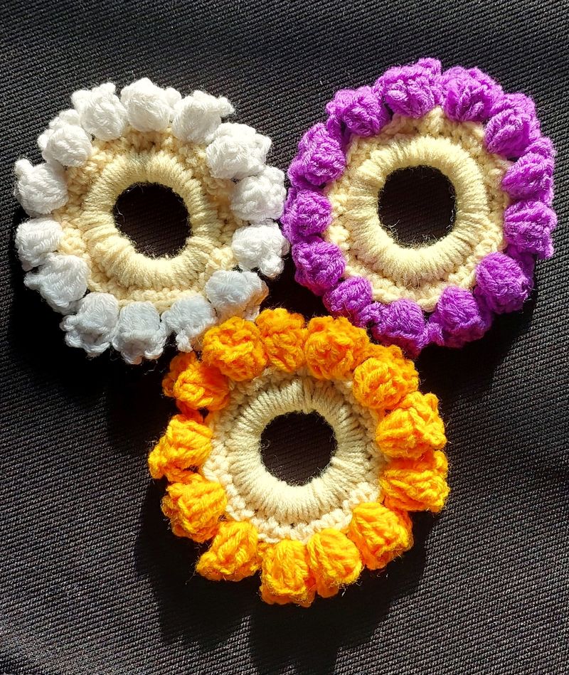 Brand New Crochet Scrunchies