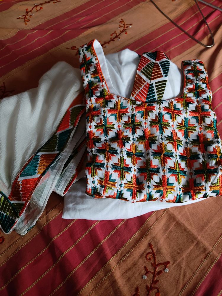 Phulkari Full Suit Set