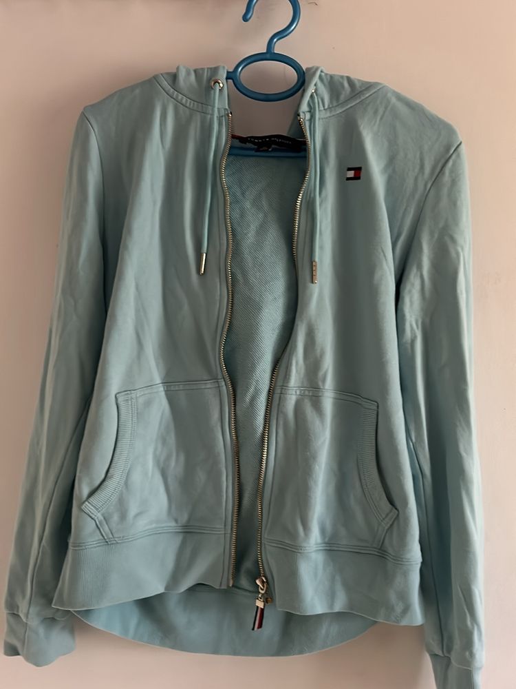 Tommy Hilfiger Zip Up Jacket (Blue)