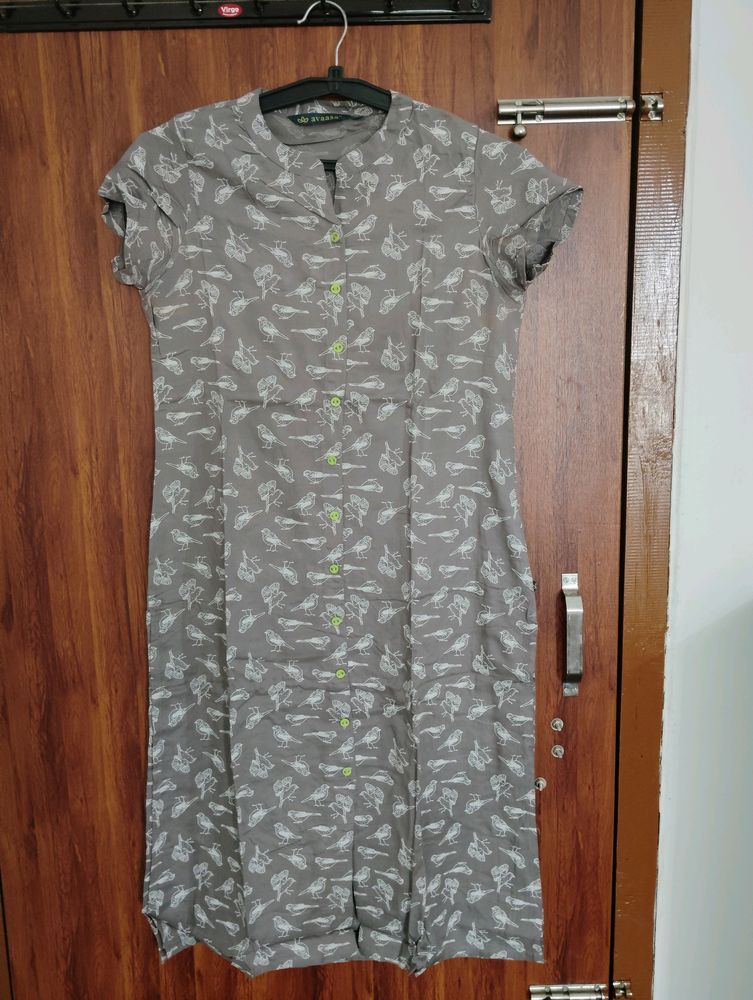 Avaasa Grey Kurta