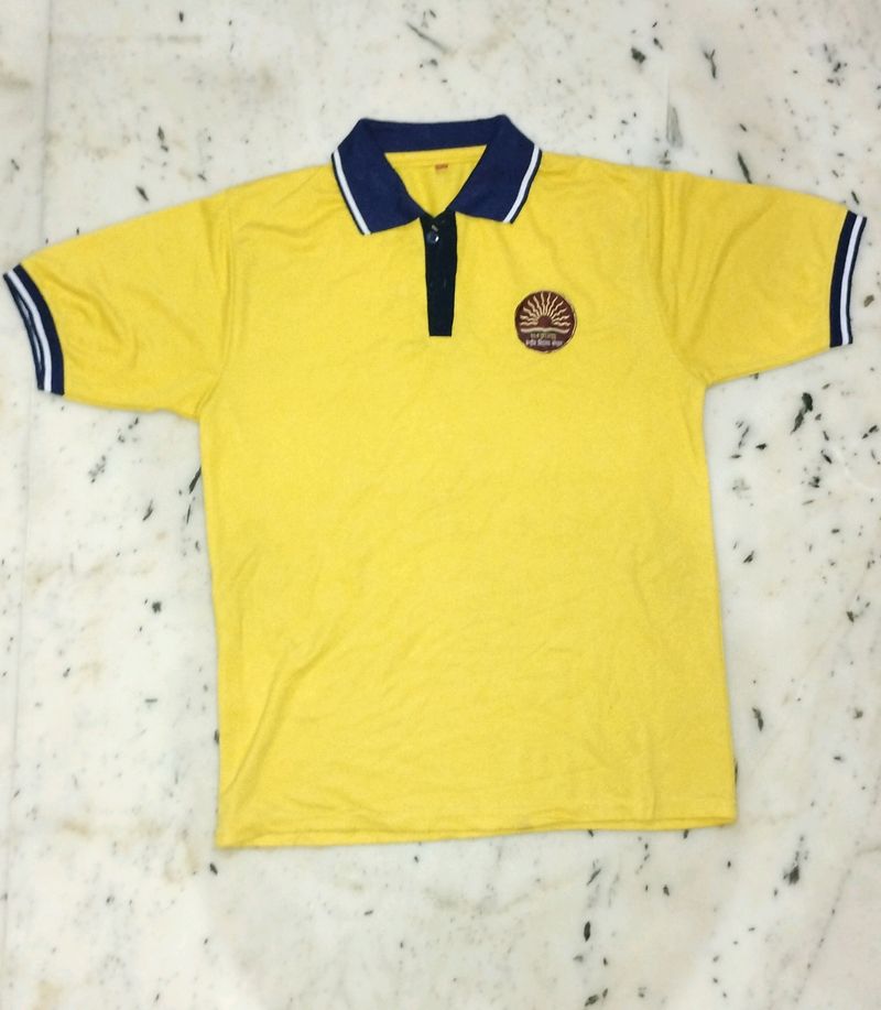 Kendriya Vidyalaya School Uniform Yellow.