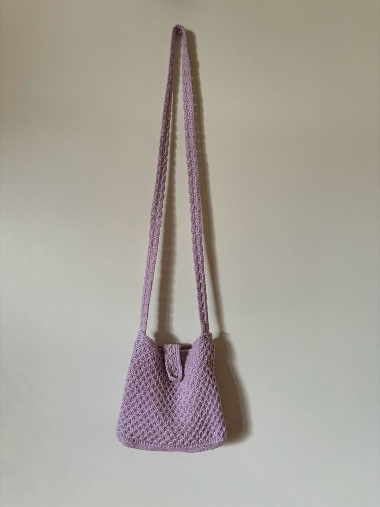 Crochet Sling Bag