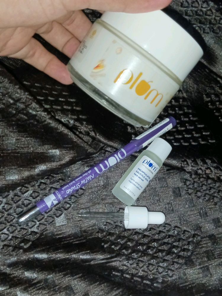 Serum, Kajal And Moisturizer Combo