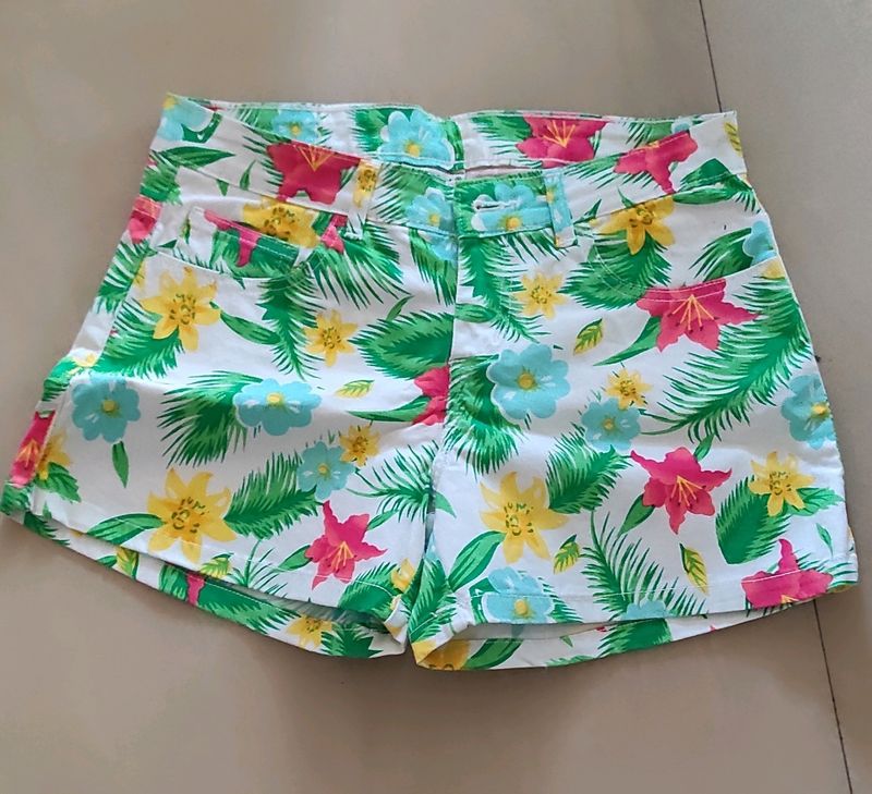 Floral Women Short