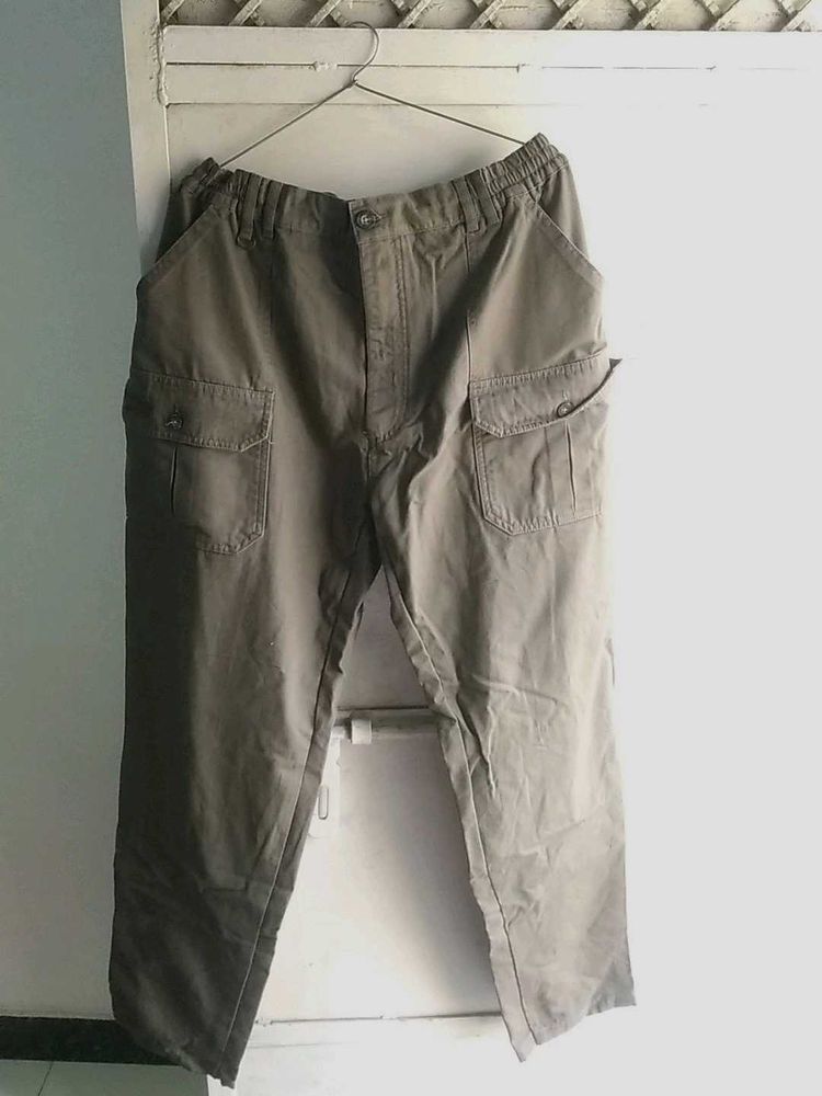 Casual Men's Trouser Brown