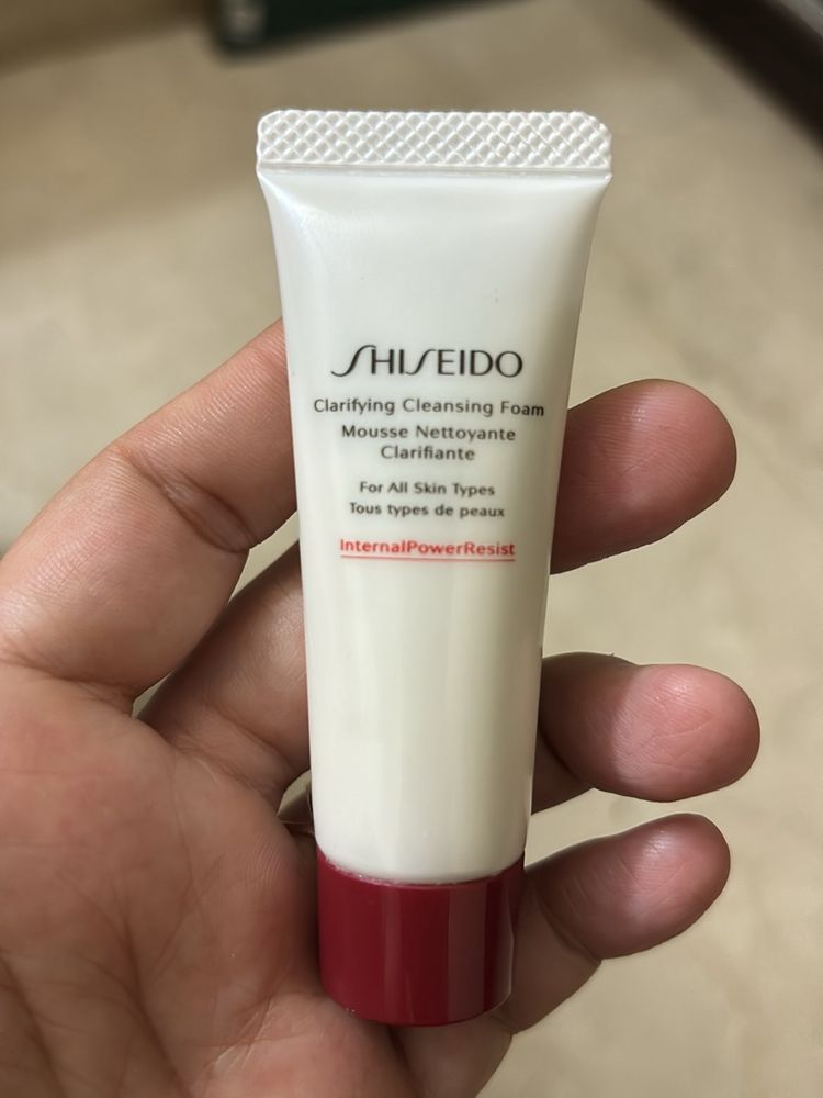 New Shiseido Clarifying   Foam Face Cleanser