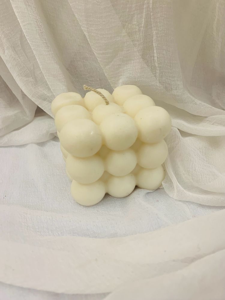 Pure Soy Wax bubble Candle