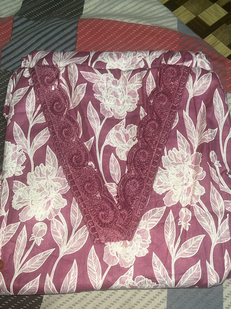 Pakistani V Neck Embroidery