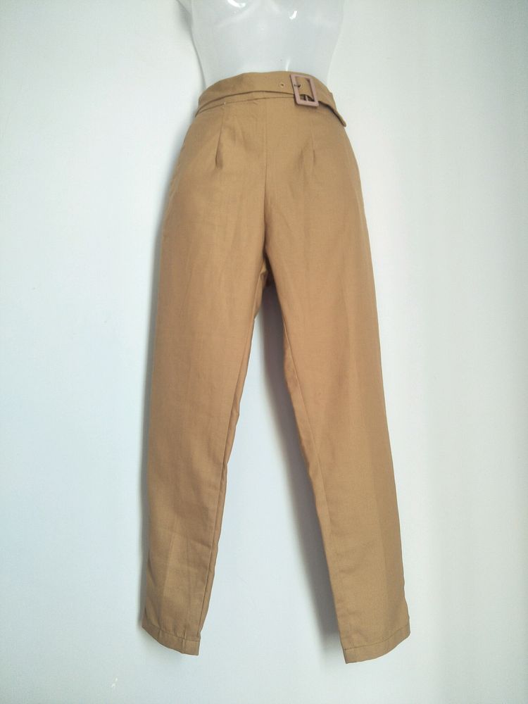 Camel Brown Trousers