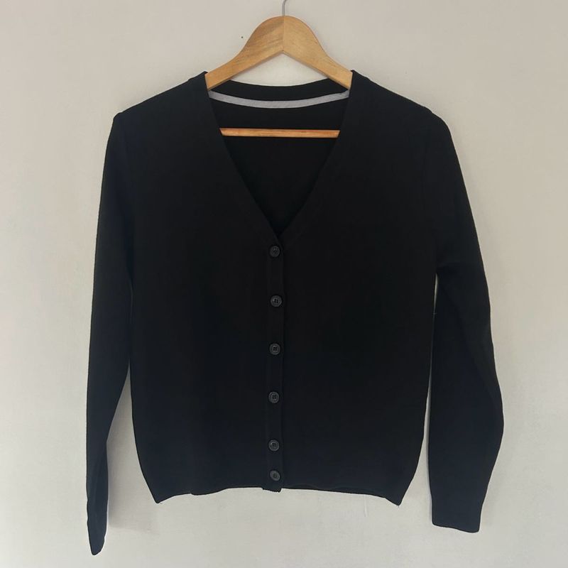 Korean Black Cardigan