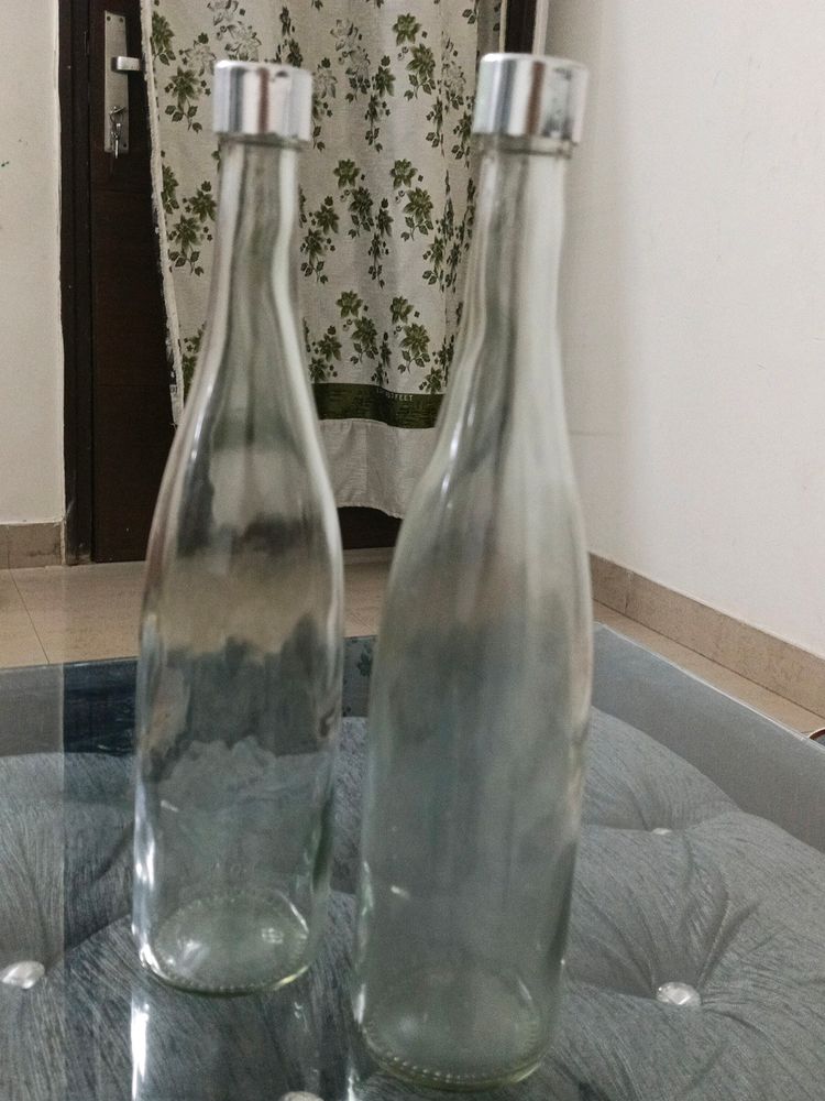 Glass Water Bottle