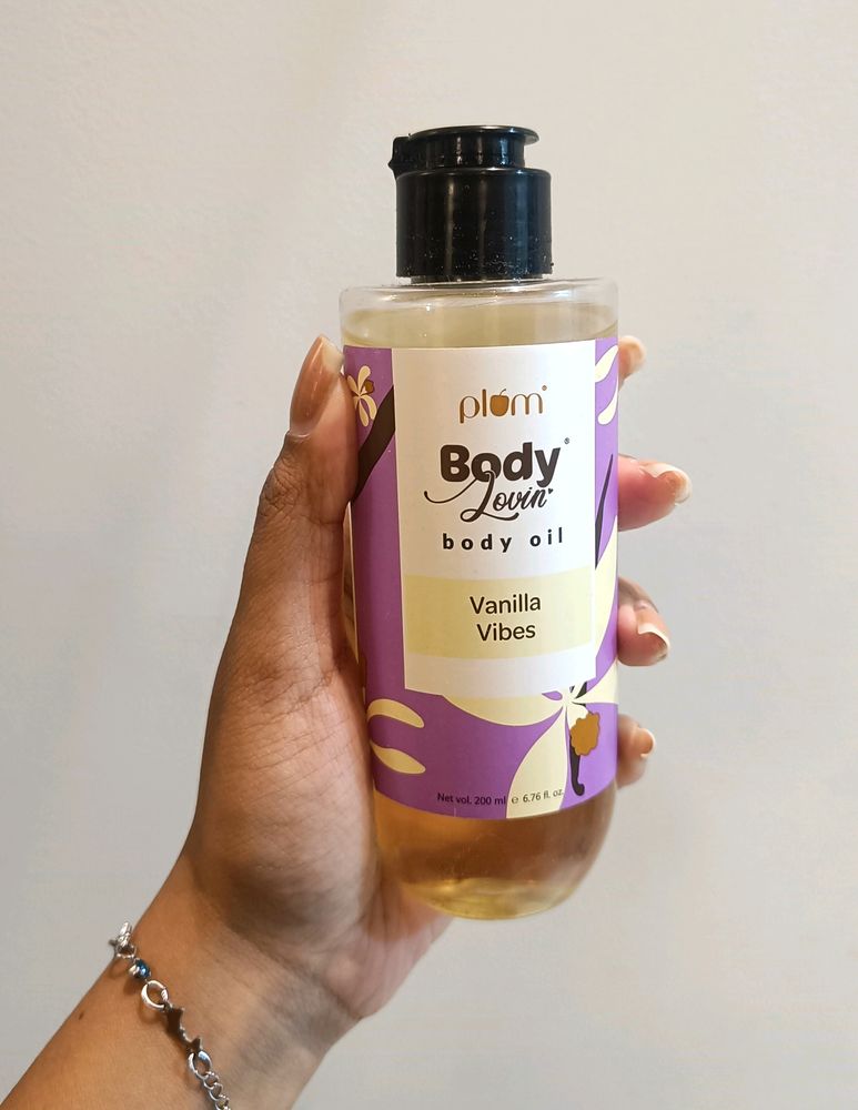 Plum Vanilla Vibes Body Oil 🍦