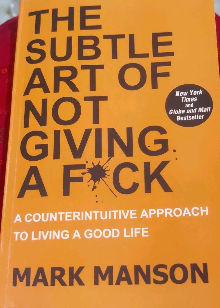 ( The Subtle Art Of Not Giving A f*ck)