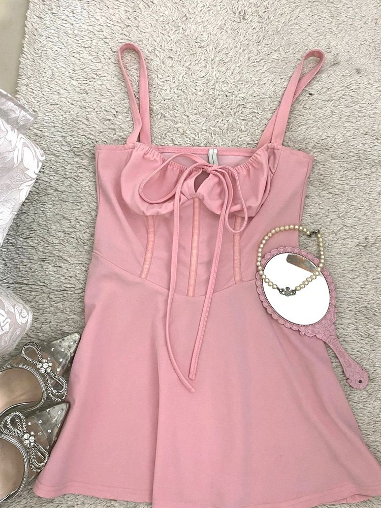 Coquette Pink Light Feminine Dress