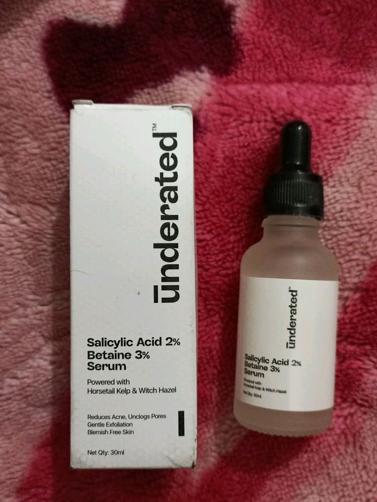 Underrated Salicylic Acid Serum