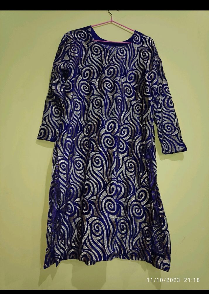 Velvet Beautiful Kurti