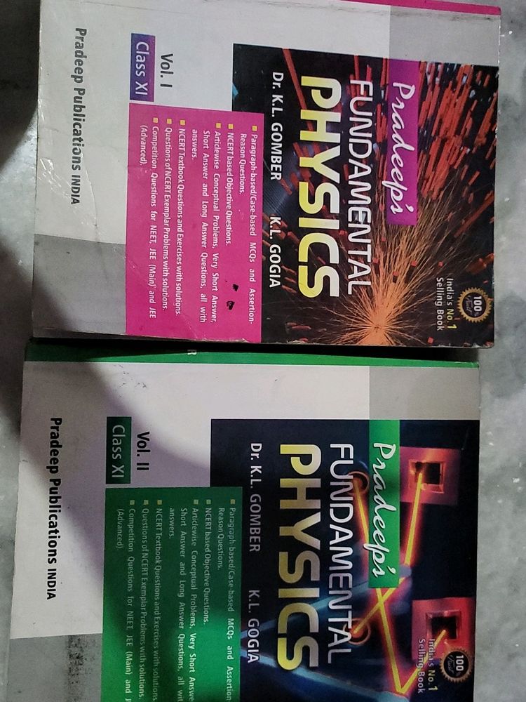 Physics  A Pradeep Refresher Book For Class11th