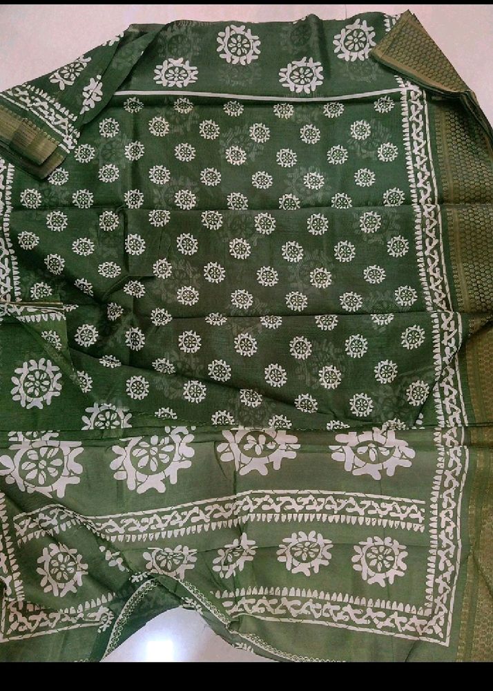 New Green Colour Saree Collection