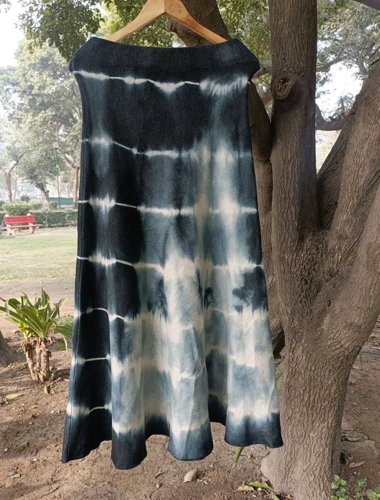 Tie Dye Knit Skirt