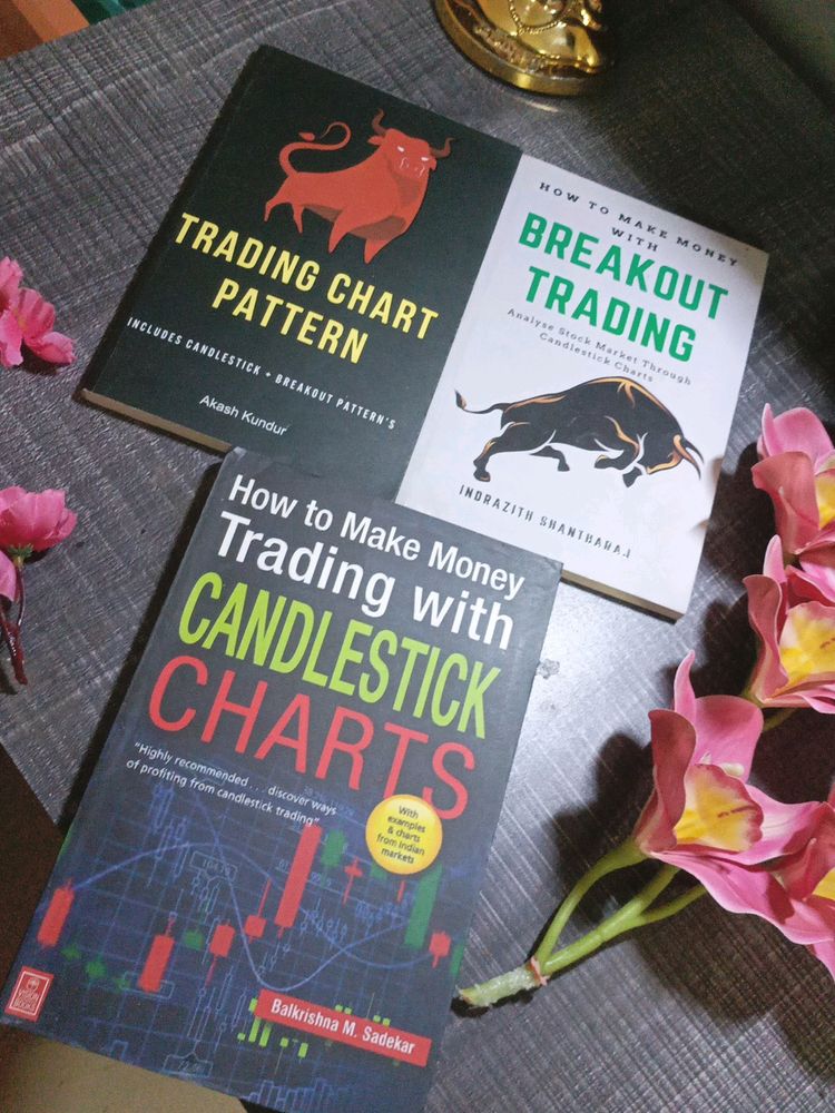 Investing Trading Chart Patterns Books Set