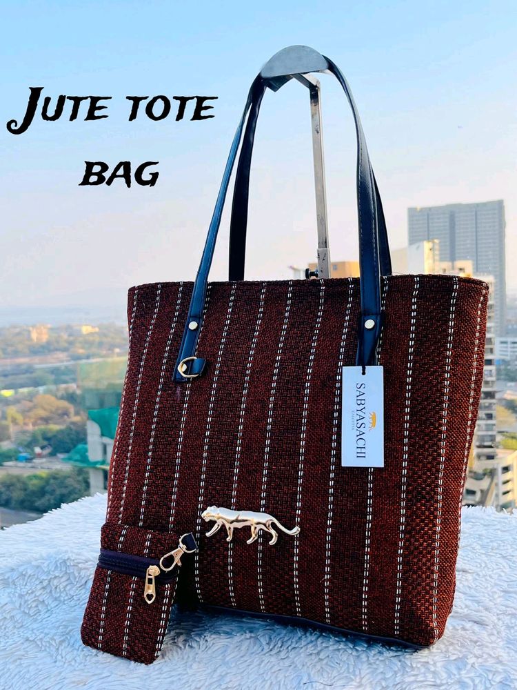 SS Jute Tote Bags