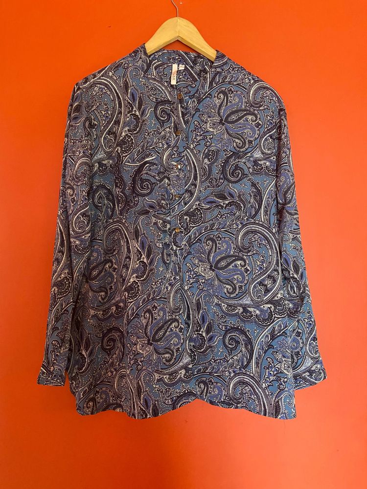 Paisely Print Loose Fit XL Top