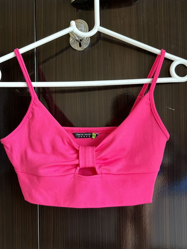 Pink Bralette Top