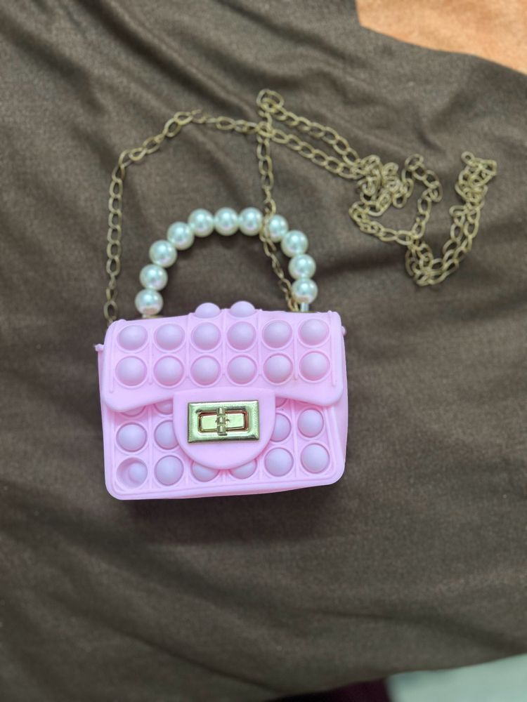 Mini Pink Sling Bag