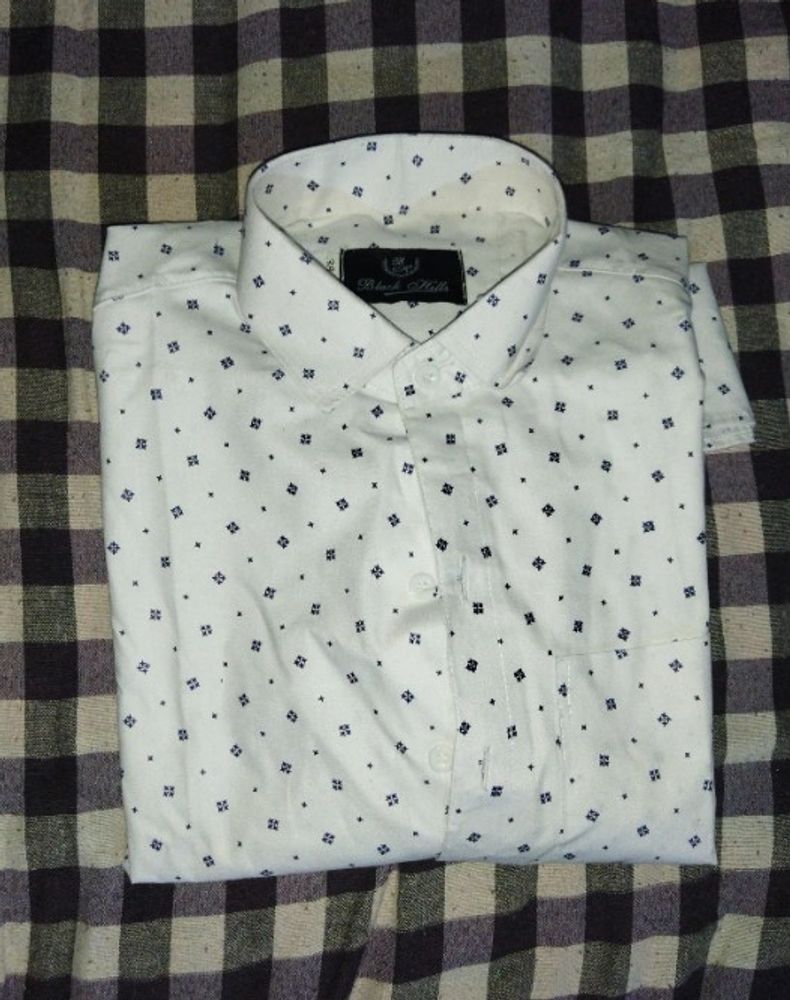 White Dotted Shirt