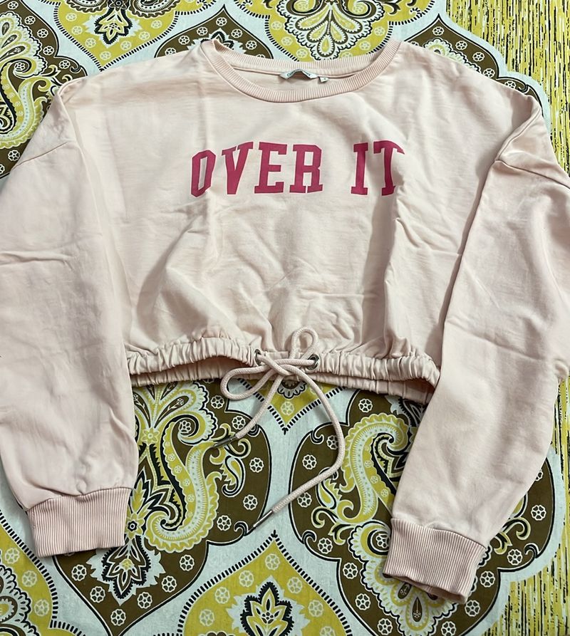 Cover Story Pink Full Sleeves Top