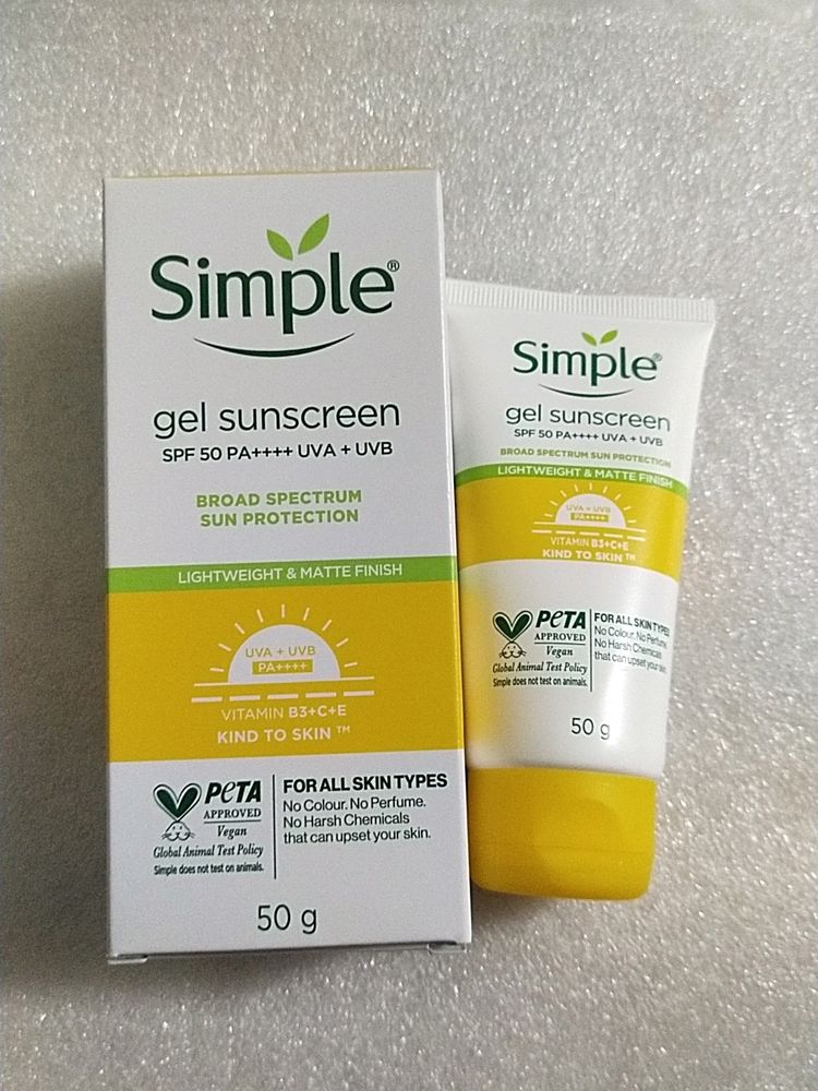 Gel Sunscreen SPF50PA++++